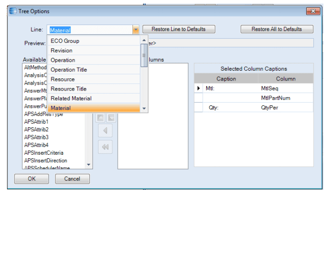 Business Process Procedure – Tree Display Changes in Epicor