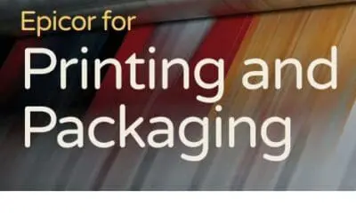 Epicor for Printing & Packaging