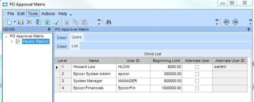 PO8 1 - Epicor Multi Level PO Approvals