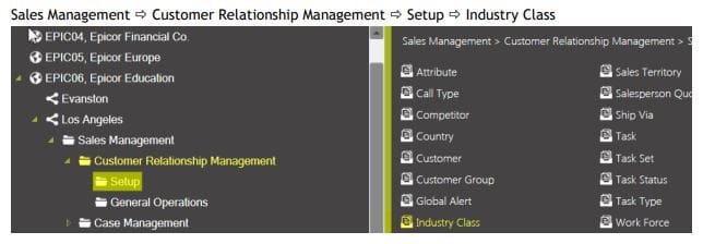 Business Process Procedure – Customer Industry Codes 10.1