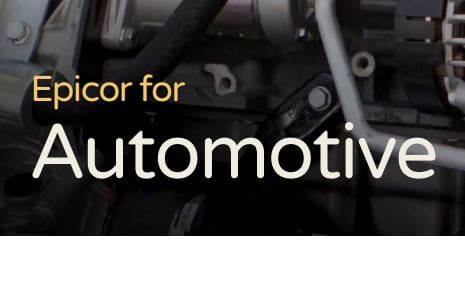 Epicor for Automotive