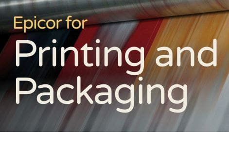 Epicor for Printing & Packaging