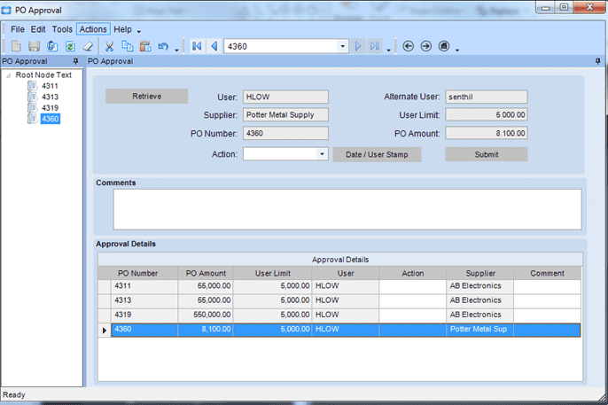 Po11 1 - Epicor Multi Level PO Approvals